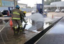 Personal de gasolineras se capacitan para actuar ante emergencias nicaragua