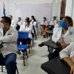 Hospital Bertha Calderón participa en conferencia virtual de ginecobstetricia nicaragua