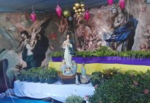 Preparan altares para festejo de la tradicional Gritería en honor a la Virgen María nicaragua