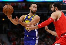 Warriors hilan 14to triunfo como visitantes; vencen a Bulls