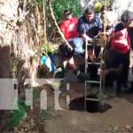 Joven cae sumidero en Granada cuando realizaba limpieza en el patio de su casa nicaragua