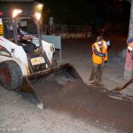 Continúa plan bacheo mecanizado en las principales pistas de Managua nicaragua