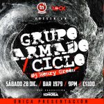¡Única Presentación! La fuerza del rock vuelve con Grupo Armado + CiCLO nicaragua