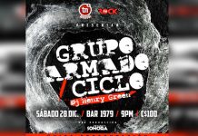 ¡Única Presentación! La fuerza del rock vuelve con Grupo Armado + CiCLO nicaragua