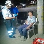 delincuentes agreden a a guarda de seguridad