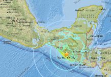 Sismo de 4,5 sacude la frontera de Guatemala y México, sin daños