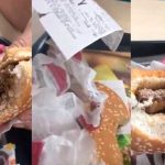 Facebook: Graban gusanos en hamburguesa de conocido restaurante
