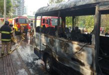Honduras: Incendian bus por el no pago de «impuesto de guerra» honduras