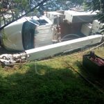 Cuatro personas lesionadas dejó como saldo un accidente de tránsito en Chontales nicaragua
