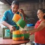 Hamacas y canastas elaboradas por un matrimonio emprendedor nicaragua