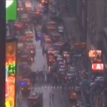 Un Helicóptero impactó contra un rascacielos en Nueva York estados unidos