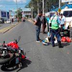 Managua: Otro motociclista fracturado nicaragua