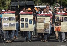 Homenaje a héroes y mártires de El Calvario en León nicaragua