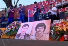 A 40 años de Revolución se conmemoran a los Héroes del Benedicto Valverde nicaragua