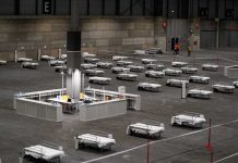 Madrid instala un hospital de campaña para pacientes de coronavirus europa