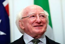 Daniel y Rosario saludan reelección del Presidente de Irlanda, Michael Higgins nicaragua