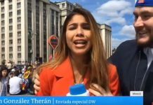 Aficionado ruso que besó y tocó a reportera colombiana se disculpa rusia