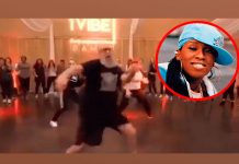 Abuelo muestra sus habilidades al bailar al ritmo de hip hop abuelo