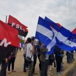 Clamor por paz y trabajo en la Rotonda El Periodista nicaragua