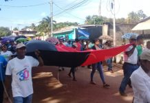 Porteños celebran el 40 aniversario de la toma del Palacio Nacional nicaragua