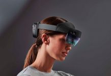 Nuevas gafas de la realidad para interactuar con holograma nuevas