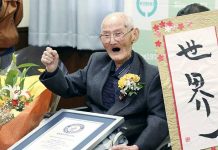 Un japonés de 112 años, el varón más anciano del mundo japones
