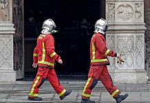 Macron rendirá homenaje a los bomberos de Notre Dame francia