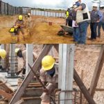 Realizan recorrido en construcción del hospital de referencia en Bilwi nicaragua