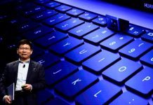 Nueva portátil ubica la cámara web en lugar «secreto» del teclado huawei
