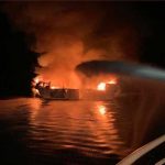 Asciende a 20 los muertos tras incendiarse barco en California estados unidos