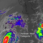 Se forma el primer huracán de la temporada 2019 en el Pacífico de México mexico