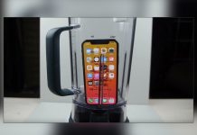 Bloguero intenta beber el ‘jugo’ de un iPhone X licuado (Video) estados unidos