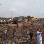 MTI mitiga daños en obras alternas del puente Saratoga nicaragua