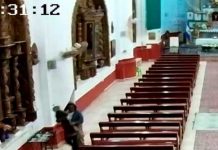 Ladrón roba imagen de San Antonio en una parroquia de El Salvador ladron