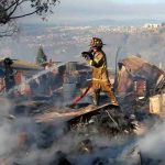 Evacuados por mega incendio en Chile ya pueden regresar a sus casas chile