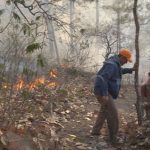 Nueve días de incendio forestal en la frontera con Honduras nicaragua