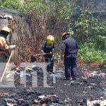 Controlan incendio en cercanías del mercado municipal en Jinotepe nicaragua