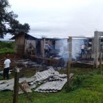 Familia lo pierde todo en término de un segundo en Nueva Guinea nicaragua