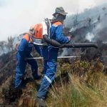 Incendio en un Parque Nacional de Ecuador amenaza con expandirse ecuador