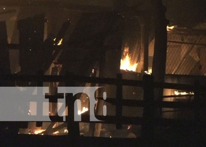 nicaragua, incendio, rivas, finca, cortocircuito,