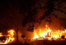 Residentes de exclusivo barrio de L.A son evacuados por un incendio estados unidos