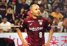 Poca suerte de Iniesta y Torres en su debut en el fútbol japonés iniesta