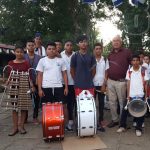 Dos colegios de Nandaime reciben instrumentos musicales nicaragua
