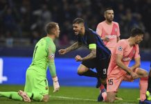 Icardi salvó al Inter de la derrota ante el Barsa en Champions champions