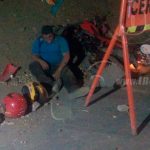 Motociclista atropella a trabajador que se encargaba de dar vía hombre