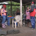 Autoridades visitan 21 sitios vulnerables por las lluvias en Nandaime nicaragua