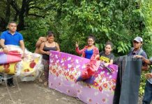 Familias afectadas por lluvias en Jalapa reciben apoyo solidario nicaragua