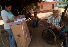 Jalapa: Gobierno Sandinista entrega sillas de ruedas nicaragua