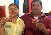 Jalapa: Entrega de carnet de militantes en honor a Sandino