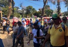 Jalapa: Caminata en respaldo a las medidas tomadas por el INSS nicaragua